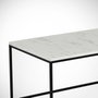 Hanah Home Mesa de Centro Cosco - Marmo Blanco y Negro